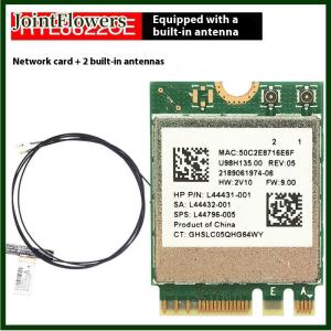 JointFlowers 1 Set 2.4Ghz Bluetooth-compatible WIFI Card IPX Connector Card RTL8822CE Dual-Band 802.11ac 1200Mbps M2 Wifi Card