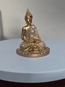 FFBH Home decoration indoor Buddha statues Zen Buddha incense burners incense burners home decoration meditation spirit T2Y7B