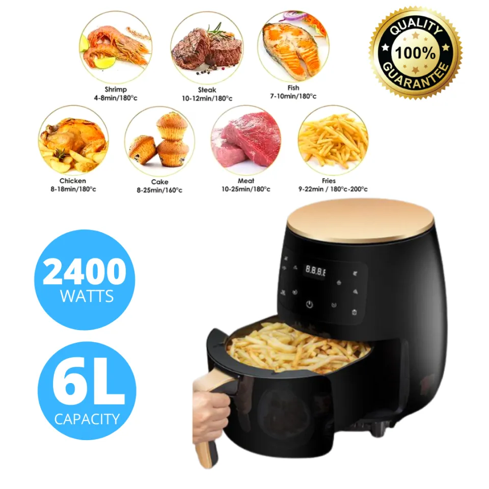 Silver Crest Extra Large Capacity Air Fryer 8L