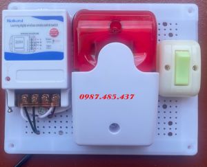 Báo cháy liên gia không dây NAKASI 220V 1000 MÉT Báo động cháy nổ tiêu chuẩn pccc