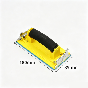 Handheld Sand Paper Holder Hand Tool Sanding & Polishing Wall And Floor Sandpaper Sheet Frame Holder with Sponge Handle for Polishing Grinding Wall Sanding Flat