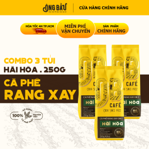 COMBO 3 TÚI CÀ PHÊ HÀI HÒA OB2 (250G)