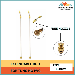 EXTENDABLE STAINLESS ROD ELBOW TYPE FOR TUNG HO/MANUAL PVC