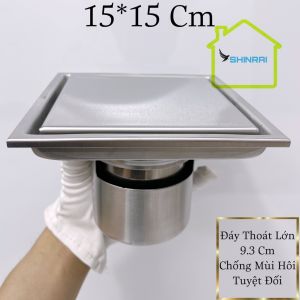 Phễu Thoát Sàn Phễu Thoát Nước Chống Mùi Hôi Nhà Tắm INOX SUS304 Cao Cấp
