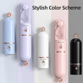 Quạt sạc mini cầm tay & Sạc dự phòng GOOJODOQ 2 IN 1 2500mAh, Cầm tay, Có thể gập lại, Siêu êm. 