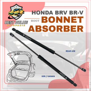 HONDA BRV BR-V 2016-2022 REAR BONNET DAMPER BOOT ABSORBER GAS SPRING SET TAILGATE PENYERAP BONNET BELAKANG BOOT KIRI KANAN