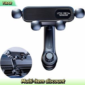 YIBAR Car Phone Holder 360 Rotate Air Vent Universal Mobile Phone Holder In Car Support For 4.7-7inch Telephone Car Stand