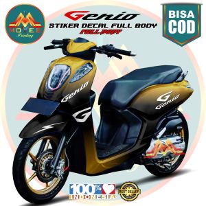 bisa cod / bayar di tempat. decal stiker full body - decal stiker motor honda genio stiker variasi honda genio stiker motor honda genio