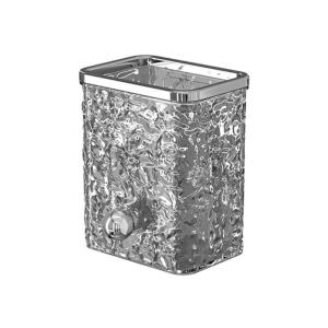 Stylish Glaciers Hanging Organizer for Toothbrush and Toothpaste Space Saving Box Self Adhesive Razors Storage Rack