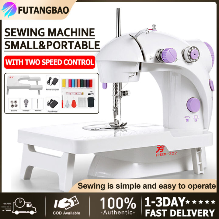 Portable Sewing Machine Mini Electric Sewing Machine Double Thread
