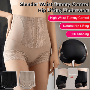 Shapewear Panties Details Without Fear of Enlargement Tummy Tuck Panties Body Sculpting Lace Leggings