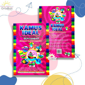 Kamus Ideal Inggris Indonesia Bergambar Full Color Dilengkapi Percakapan