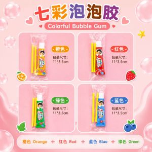 Color Bubble Balloon With Straw Safe & Non-toxic Children’s Generate Party Toy