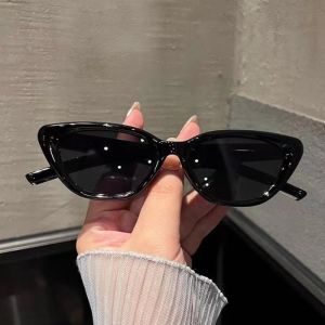 Retro Korean-Style Cat Eye Sunglasses Lady Shades Eyewear for Driving & Photogenic Outfits