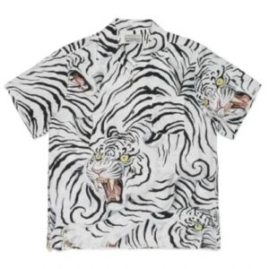 Classics WACKO MARIA Shirt Men Women Full Print Summer Fashion Short Sleeve Shirt