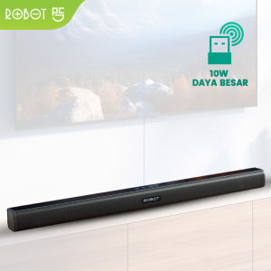 Soundbar Speaker TV ROBOT RB590 Wireless 5.3 Home Theater Dual Connection Ultra-compact Design Garansi 1 Tahun