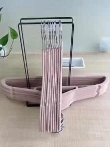 {SG} Hanger Organizer Metal Hanger Holder Portable Hanger Rack Hanger Storage Stacker Stand Sturdy Clothes