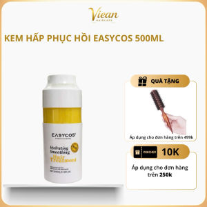 [CHÍNH HÃNG] Kem Ủ Tóc EASYCOS Keratin Thủy Phân 500ml - Phục Hồi Hư Tổn Ngăn Gãy Rụng Chuẩn Salon