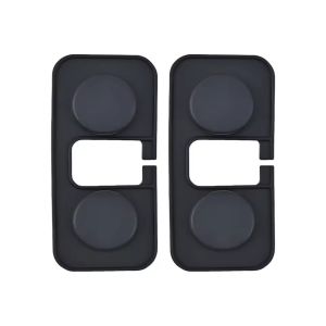 4PCS Universal Car Door Limiter Protective Cover Car Door Latch Cover Anti Scratch Protective Cover Waterproof Door Shock Absorber
