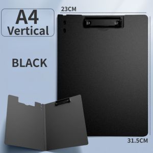 A4 Clip Board with Cover Clipboard File Folder Document Organizers School Office Supplies 23X31.5CM