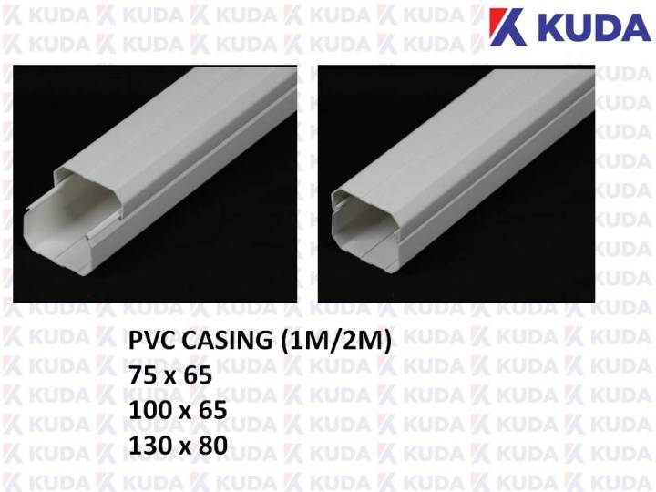 [Truncking/Casing] Air Cond Lineset Cover / PVC Casing / PVC Truncking ...