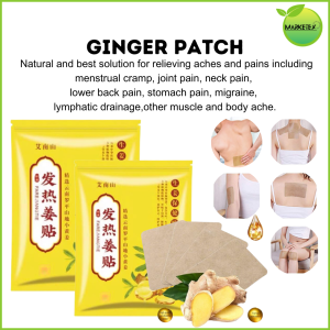 Ginger Patch Pain Relief Body Ache Muscle Cramps Back Pain Reliever Herbal Patch Massage Patch
