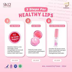 Paket Lip Treatment SR12 - BPOM - Membantu Mengatasi Bibir Kering & Pecah - pecah - Paket Perawatan Bibir