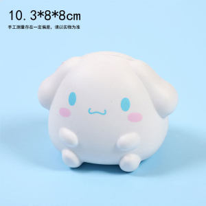 Sanrio Decompression Slow Rebound Toys Cute MyMelody Kuromi Cinnamoroll Pompom Purin Stress Relief Creative Cartoon Vent Stress Dolls for Kids Birthday Gifts