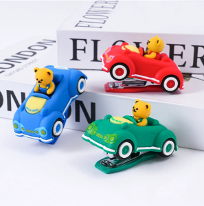 แม็กเย็บกระดาษ ลิตเติ้ลแบร์ออโต้ เครื่องเย็บกระดาษ ที่เย็บกระดาษ น่ารักสดใส เครื่องเย็บกระดาษสร้างสรรค์