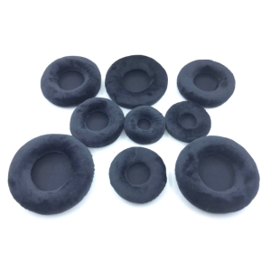 2Pieces Portable Ear Pads Velvet Cushion Covers 60mm-110mm Headphone Ear Pads Cushion Pads Easy to Install
