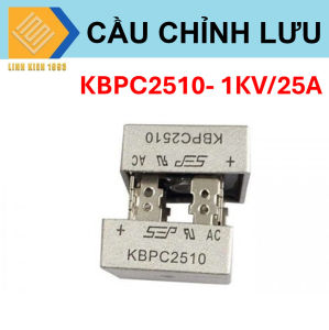 Cầu chỉnh lưu KBPC2510 1KV- 25A