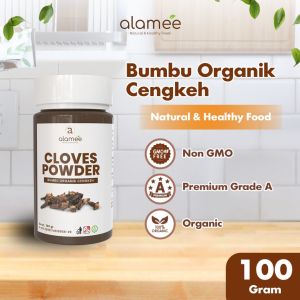 ALAMEE Cengkeh Bubuk Clove Powder Ground Spice Murni Asli Tanpa Campuran Bumbu Organik 100g Tabur