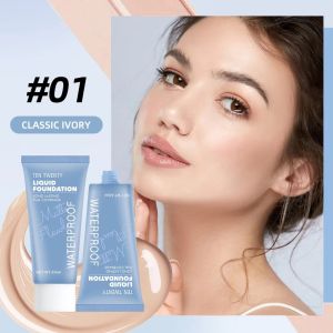 Buy 1 Take 1 Matte Flawless Waterproof Liquid Foundation Full Coverage Concealer for Long-lasting