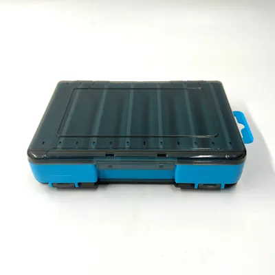 SUKE Double Sided Fishing Tackle Boxes Bait Jig Storage Box Lure Hook Fishing Container Organize 14 Rooms