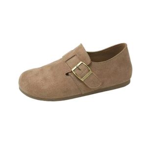 Free Shipping Thick-Soled Height-Increasing WomenS New Autumn Slip-On Loafers And Moccasins