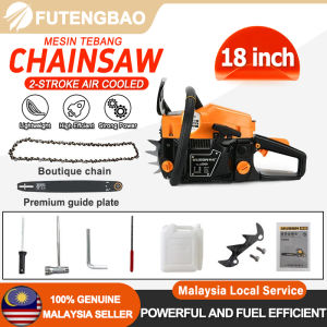 18"/20"/22" INCH Chainsaw Heavy Duty 52CC/2-Stroke Petrol/Gasoline CHAIN SAW MESIN GERGAJI  油锯