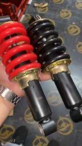 OWENS SHOCK ABSORBER RAIDER 150 250MM LOW RED & BLACK