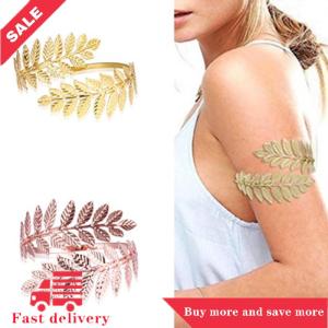 [COD] Aryio Metal Greek Roman Laurel Leaf Bracelet Armband Upper Arm Cuff Armlet