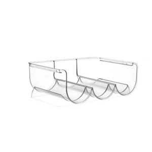 HISTO Plastic 1/2/3 Gird Stackable Three-dimensional Multifunctional Bottles Display Shelf Bottle Storage Rack Wine Display Stand Red Wine Shelf Wine Bottle Organizer