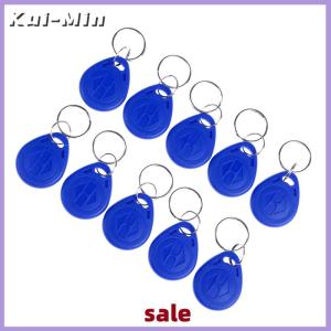 Kui-Min 10Pcs TK4100 keychains 125KHZ RFID proximity id card token tags key fobs NFC