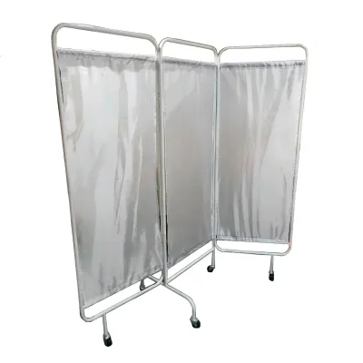Bed Screen 3 Bidang | Skerem 3 Bidang | Pembatas Ruangan Rawat Inap | Bed Screen 3 Baham Besi