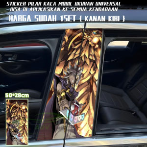 Ready Stock Car sticker PE film Cover 106 Yami Marik Stripe Car Door Center Column Pillar sticker Car Window Middle