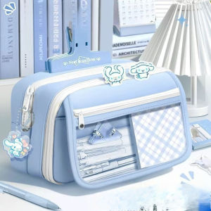 oldlaiben Large Capacity Pencil Case 9 Layer Pencil Bag Organizer School Stationery Storage Box Kids Kawaii Pen Holder