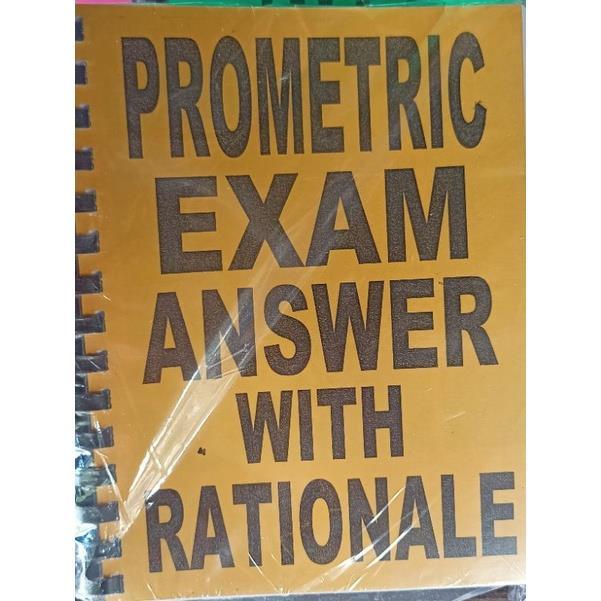 Prometric Exam With Answer Rationale Lazada Ph