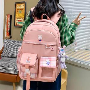 Balo Phi hành gia học sinh cấp 1&2 siêu nhẹ chống gù chống nước cao cấp phong cách basic