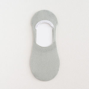 ถุงเท้าเรือสตรี ถุงเท้าข้อสั้น ผ้าโพลีเอสเตอร์บางเฉียบ ระบายอากาศได้ดี กันลื่น