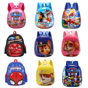 (COD) School Bag for Kids Girl Boy Backpack for School Backpack School Bag for Kids Hard Case Paw Patrol Bag Zipper Breathable
