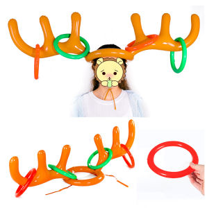 wedding ceremony gaming props – Antler headband ferrule / 婚礼用品接亲游戏拦门道具- 鹿角头箍套圈