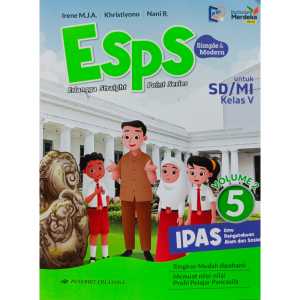 HARGA SATUAN buku kelas 5 kurikulum merdeka penerbit erlangga IPAS BAHASA INDONESIA MTK PJOK SBK PAI PKN BAHASA INGGRIS buku originalan ful color