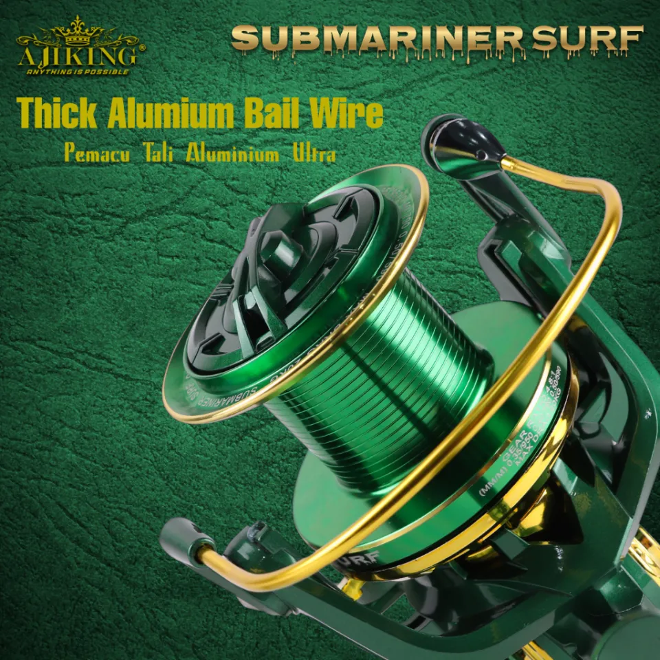 Max Drag 20kg Submariner Surf Spinning Fishing Reel Spare Spool Saltwater  Shallow and Deep Spool